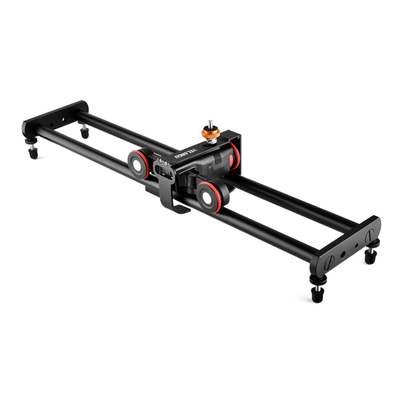 YELANGU L60ES 60cm Splicing Slide Rail Track with L5i Dolly Car Follow Photography Kit App Control Shooting For Camera / Phone