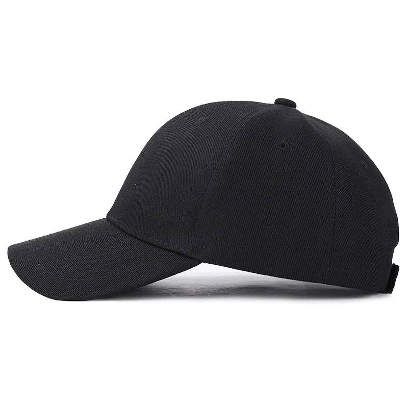 Plain Blank Baseball Cap Adjustable Sun Hat Strapback Hat Outdoor Sports Cap Solid Cap Unisex Dad Hat