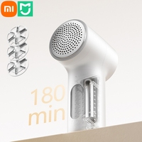 New Xiaomi Mijia Lint Remover 2 Clothes Fuzz Pellet Sweater Trimmer Machine 6-leaf Blade Rechargable Lint Ball Remover