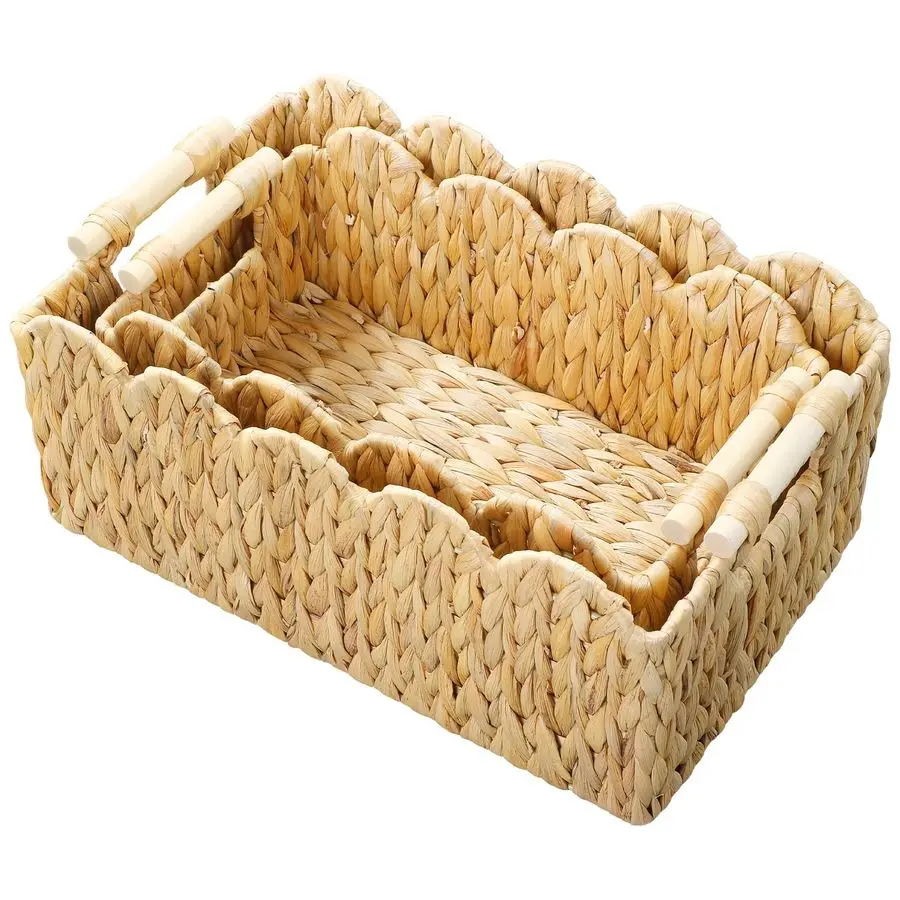 Edge Wicker Basket,… - image