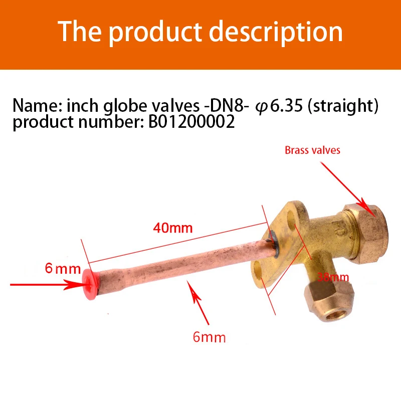 Produktbild von Klimaanlagen-Absperrventil-Set – Hoch- & Niederdruck, Messing/Kupfer, Bogen & Durchgang (B01200001–B01200009)