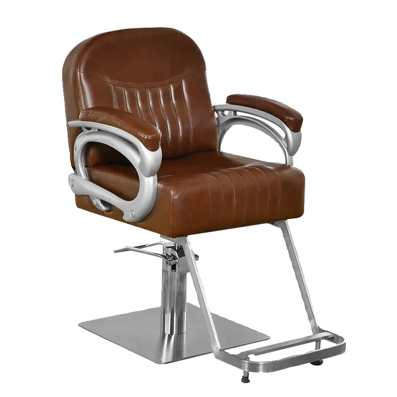 Decorazione da barbiere Sedia semplice Spedizione gratuita Uomo Parrucchiere Girevole Reclinabile Parrucchiere Scopo Salone Promozione professionale