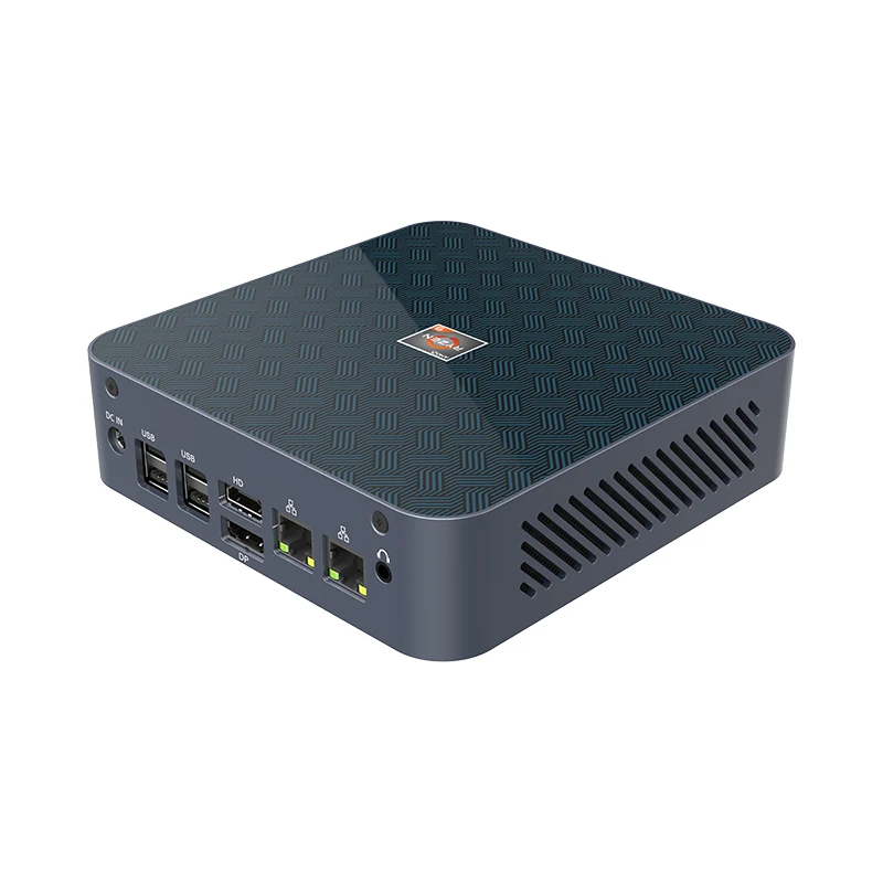 BEBEPC Mini PC da gioco con AMD R7 7840HS 16Gb LPDDR5 integrato Supporto Computer WiFi6 con 2xLAN 4xUSB3.0 2xUSB2.0 Win10Pro Ready