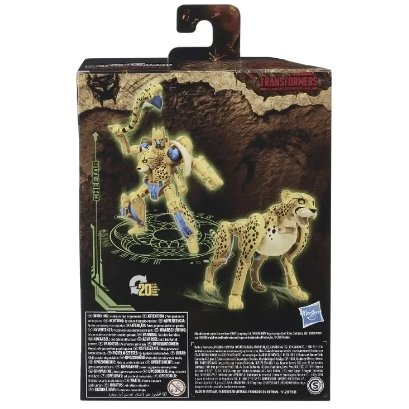 Takara Tomy Transformers Serie G Kingdom WFC-K4, figuras coleccionables de leopardo amarillo, regalos populares de acción, en Stock