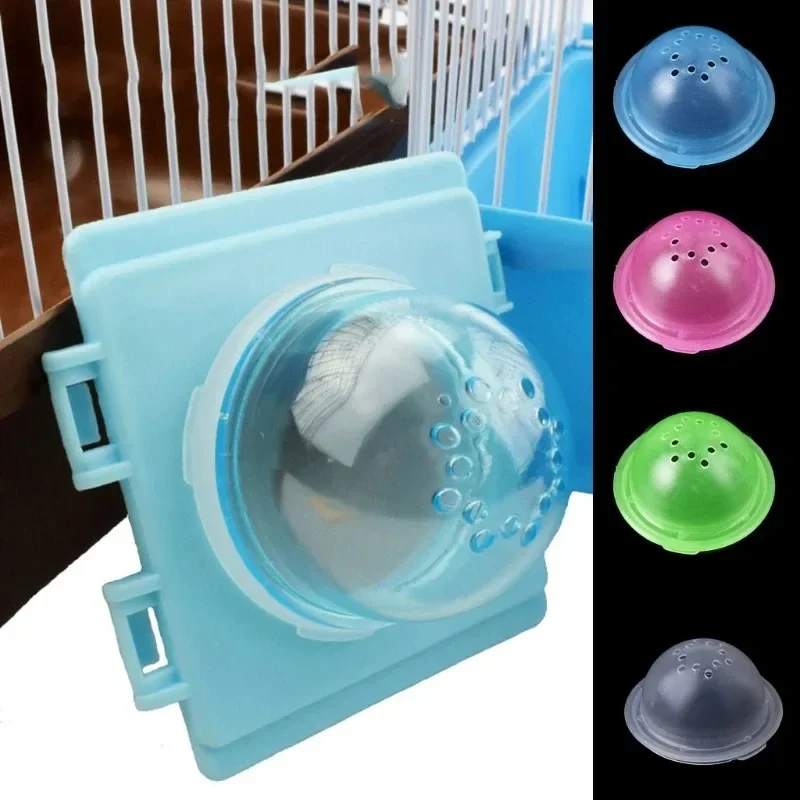 DIY Plastic Hamster Tunnel External Tube Stopper Plug End Cover Interface Fitting Cage Baffle Accessories with Ventilated