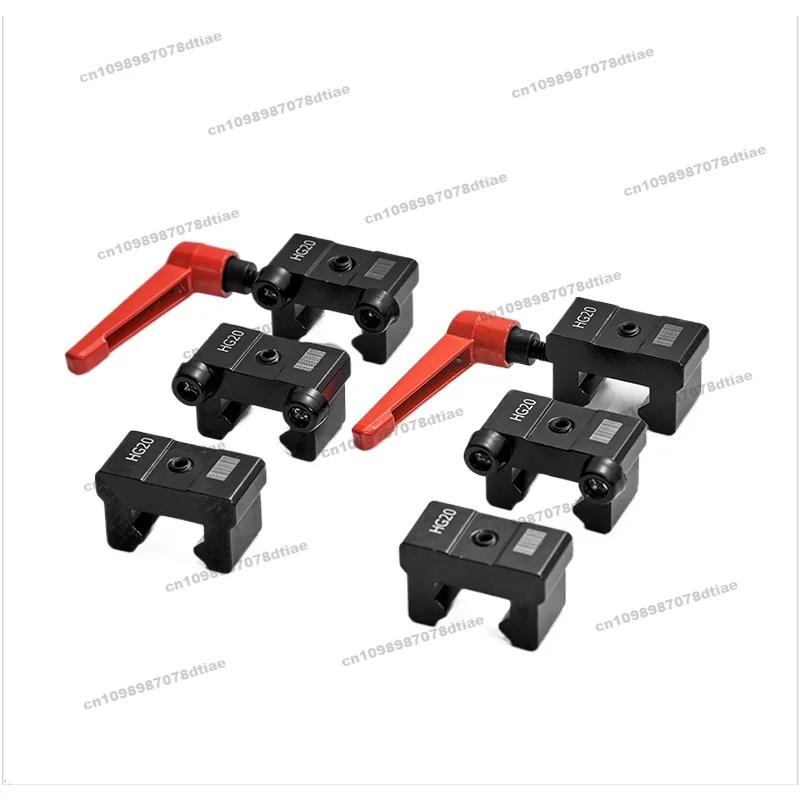 20PCS Linear Guide Rail Limit Block Linear Rail Limiter Side Lock Anti-collision Block Fixed Gear Ring Block
