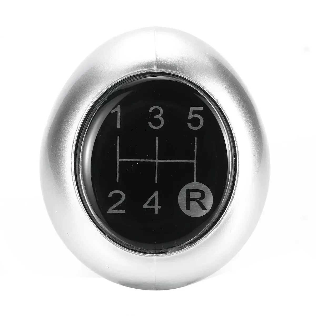 실버 알루미늄 합금 자동차 기어 노브 캡 커버, 시프트 레버 헤드 커버, 만리월 호버 H3 H5 자동차 시프터 2010-2012, 5 단