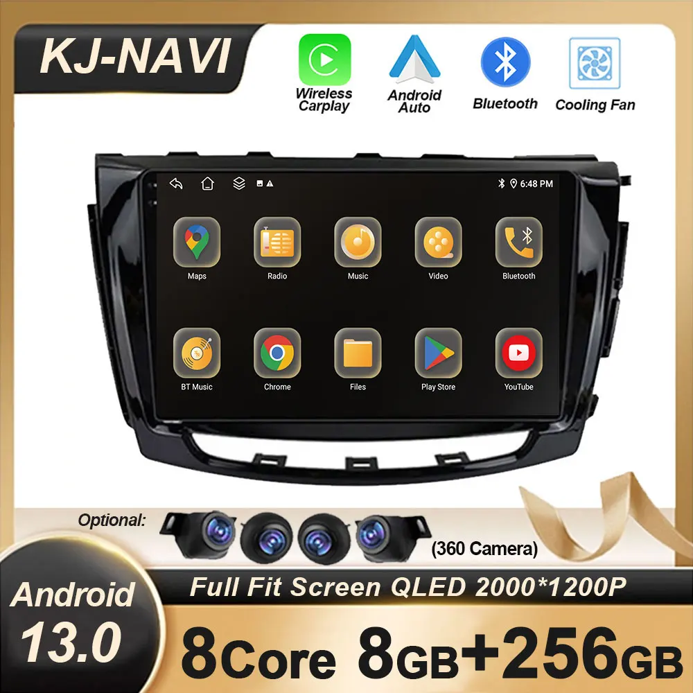 

10 Inch Android 13 Car Radio Navigation Multimedia Video For Greatwall GWM STEED Greatwall Wingle 6 2 Din Carplay No DVD Player