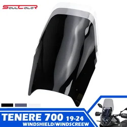Fit For XTZ TENERE700 TENERE 700 2019 2020 2021 2022 2023 2024 Motorcycle High protection Windshield Windscreen Visor
