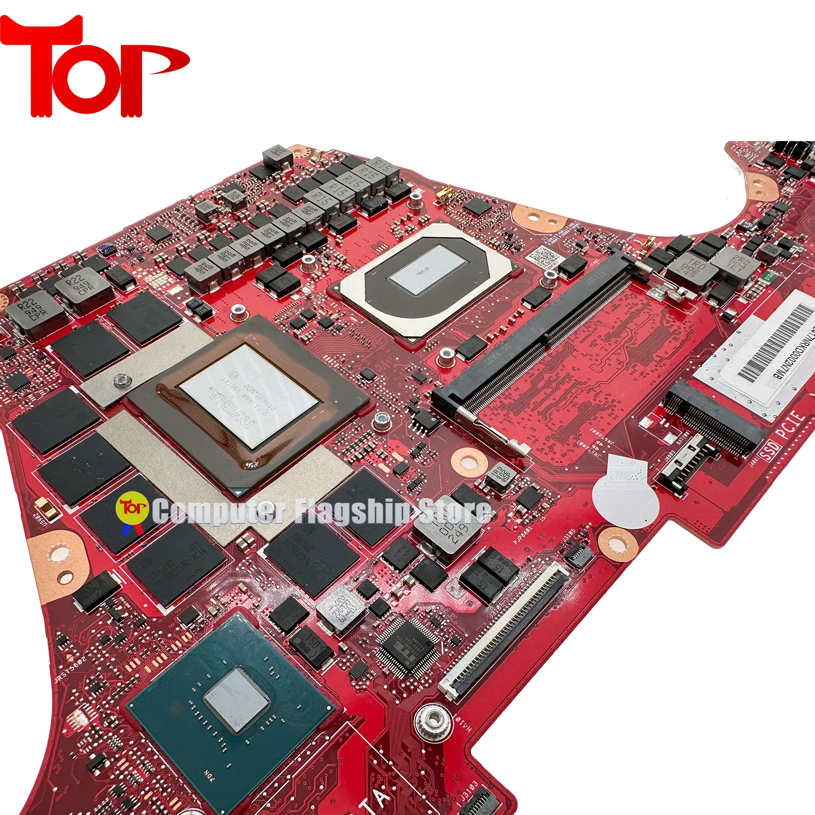 Imagem -06 - Placa-mãe Portátil Gx502lxs para Asus Zephyrus M15 Gu502l Gu502lv Gu502lw Gu502lu Mainboard I710th 8g-ram Rtx2060 2070 2080