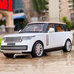 1/24 Land Rover Range Rover SUV Car Model Toys High Quality Alloy Diecasts Simulation Pull Back Off Road Vehicles For Kids Gifts