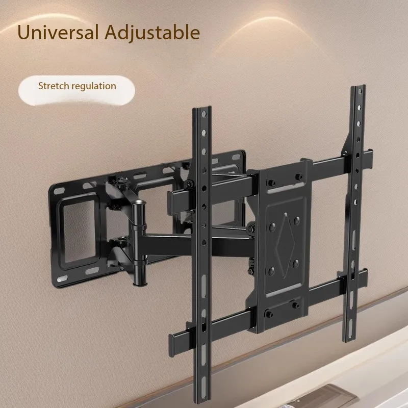 

55/65/75/85/120 Универсальный дюймовый настенный кронштейн для мобильных устройств, ультратонкая вешалка для телевизора с телескопическим вращением