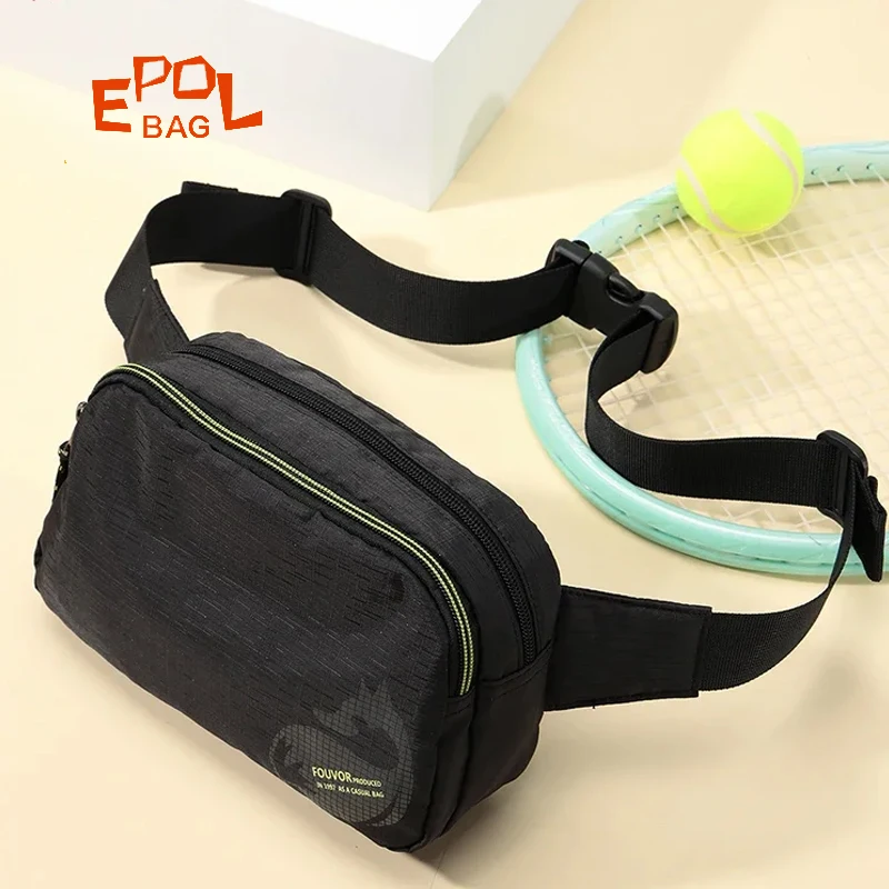

EPOL Crossbody Bags for Teenegers Casual Sports Shoulder Bags Oxford Cloth Waterproof Lightweight Fashion Chest Bags 3033-04