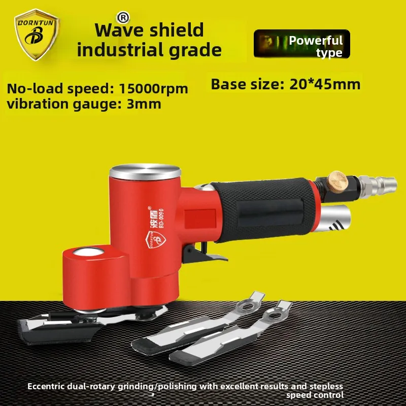 Pneumatic Straight-Line Sanding Machine, Air-Powered Polishing Machine, Reciprocating Swing Type, Pneumatic Grinding Machine Bd-0090