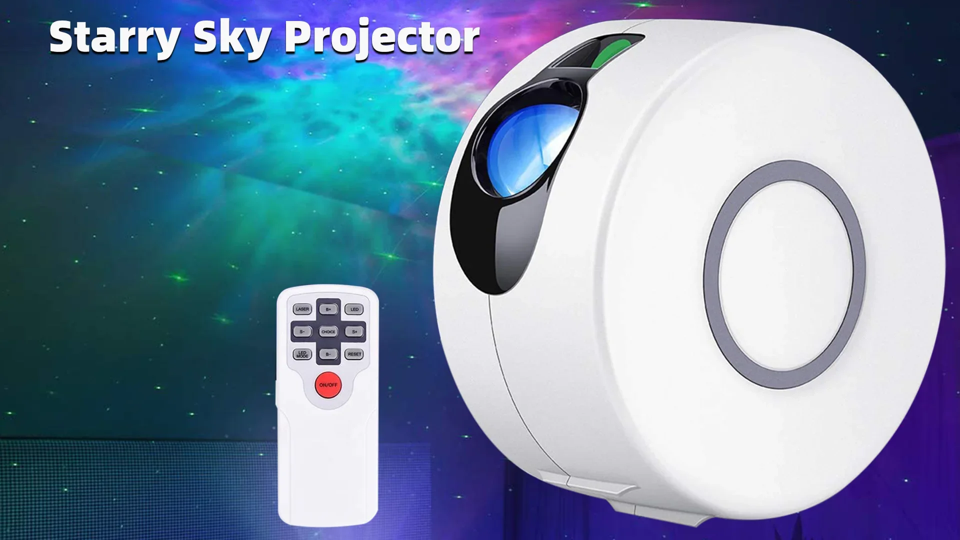 Starry Sky Projector Nebula Newest LED  Projector for Bedroom Night Light