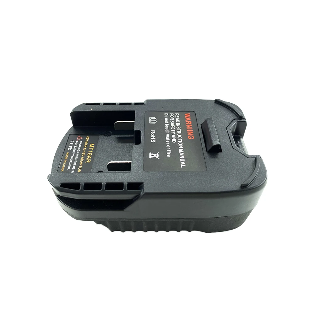 Adaptador para Makita, convertidor de batería de iones de litio de 18V para uso de herramientas AEG Ridgid