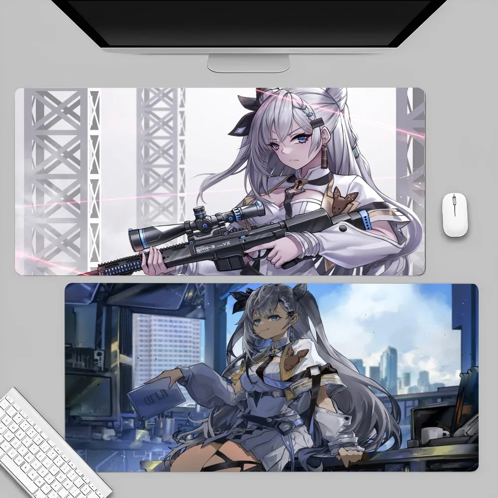 Anime Hololive Girl Vestia Zeta Mousepad Large Gaming Mouse Pad LockEdge Thickened Computer Keyboard Table Desk Mat