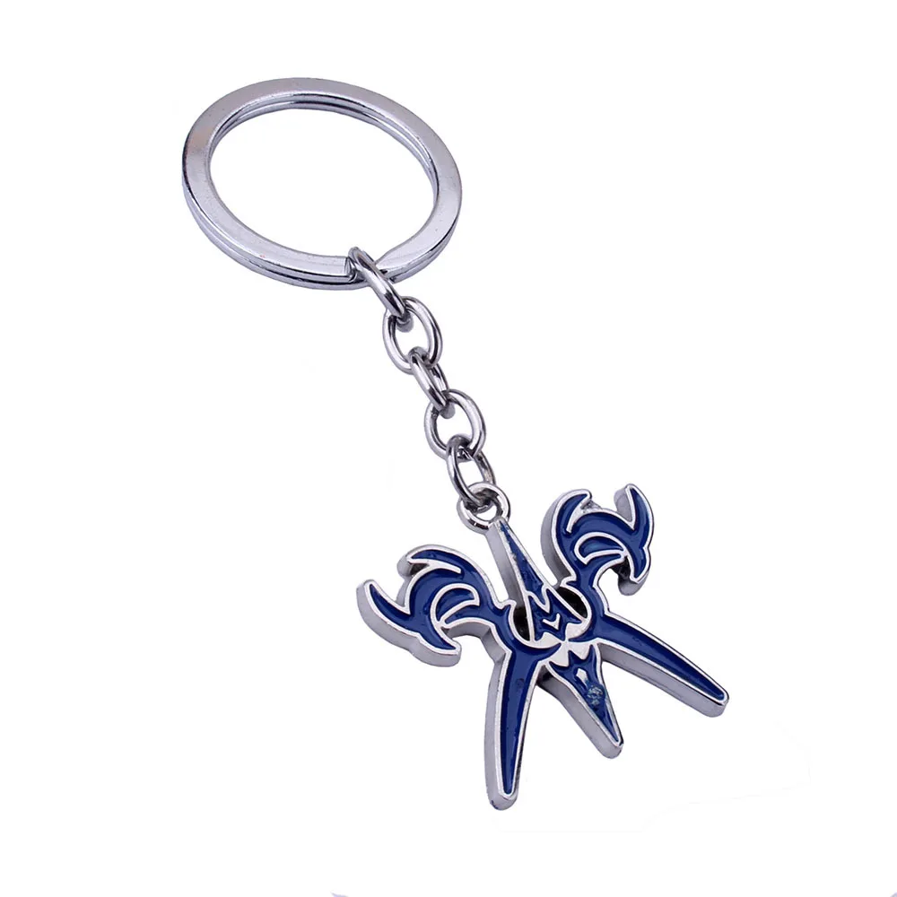 Fate stay Night Command Spell Pendant Keychain for Men Heroic Spirit Saber Metal Key Ring Finder Anime Fans Cosplay Jewelry Gift