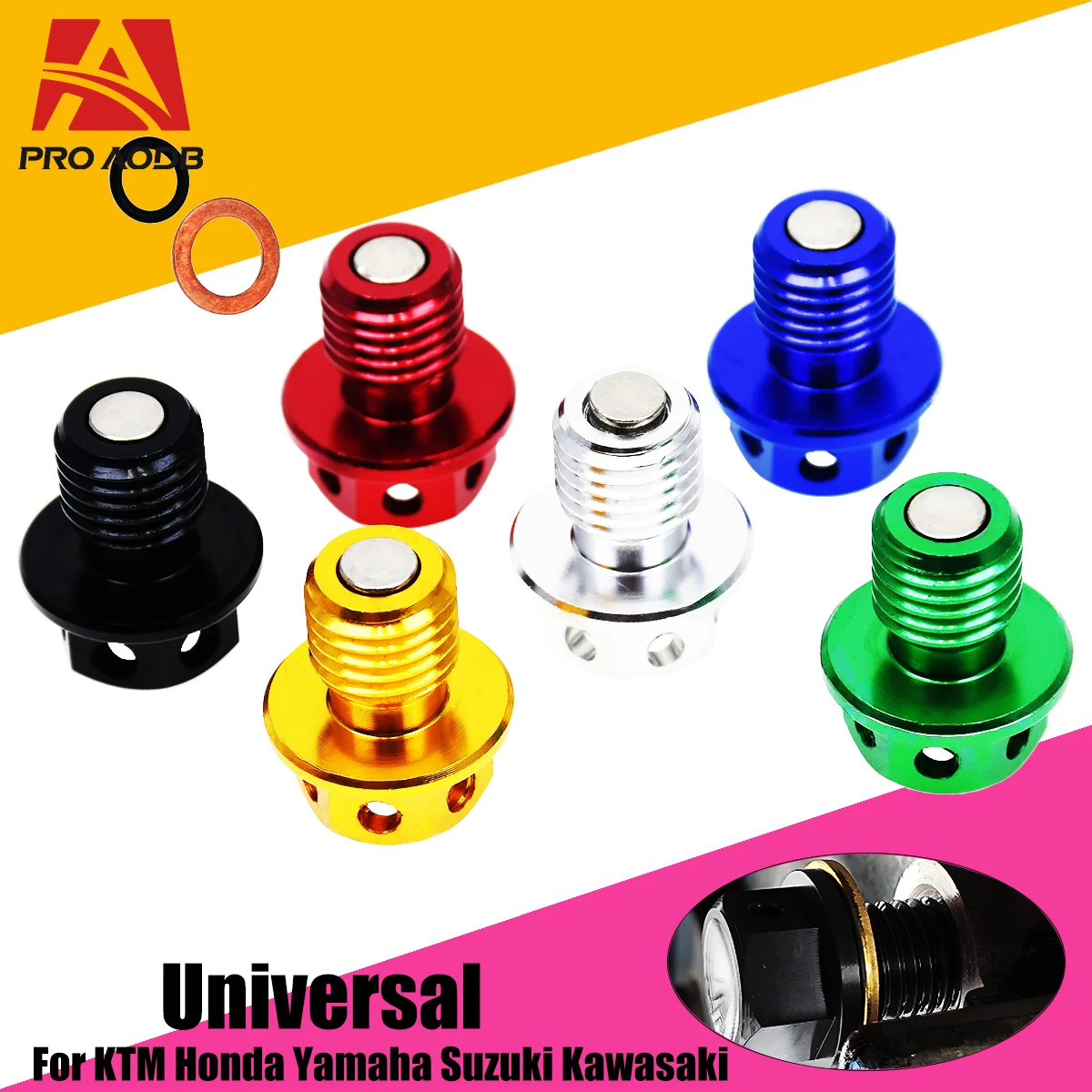 

M12xP1.5 Oil Drain Plug Bolt Screw For Honda XR CRF50 XR50 Z50 CR80 XR80 XR100 CR125 CR250 XR250 XR350 CR480 CR500 XR500 XR650L