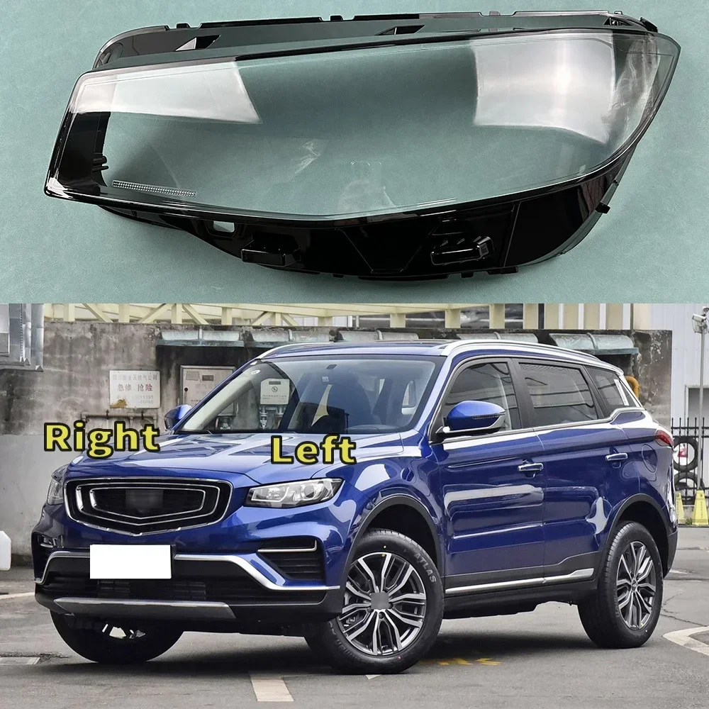 

For Geely Boyue Pro 2019 2020 Car Front Headlight Lens Cover Auto Shell Headlamp Lampshade glass Lampcover Head lamp light cover