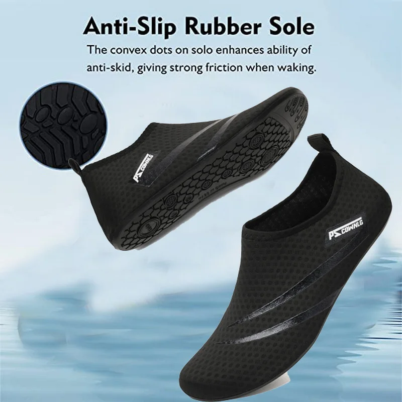 Tauchen Schuhe Frauen Aqua Schuhe Männer Strand Schwimmen Wasser Sport Socken Barfuß Sneaker Fitness Tanz Schwimmen Surfen Schnorcheln Schuh – Detail 7