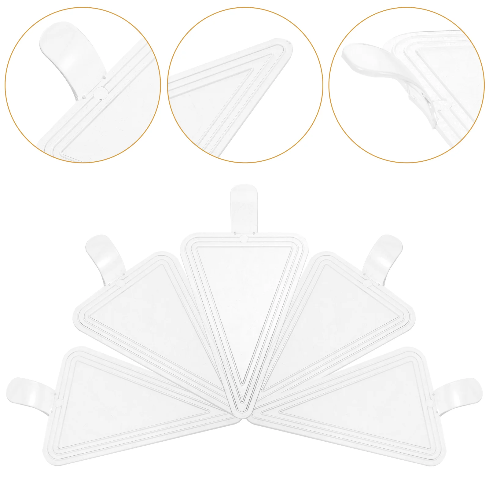 

100 Pcs Mousse Dito Cake Bases Cakes Dessert Board with Handle Party Bottom Bracket DIY Accessories