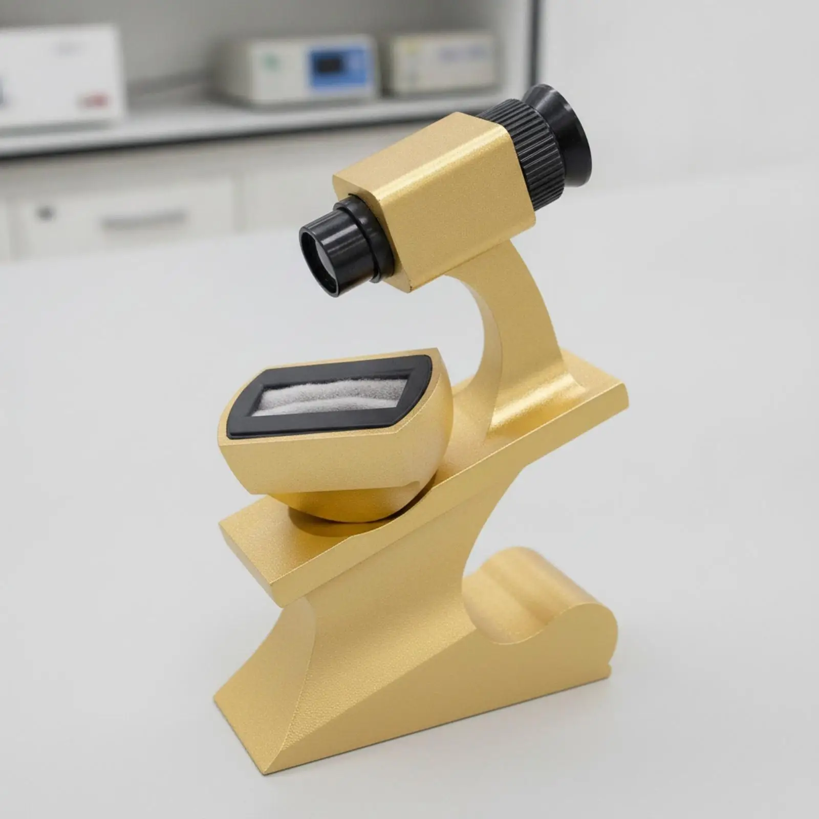 Metal Glass Jewelry Magnifier for Girdle Viewer Precision Eye Loupe for Jeweler Workshop Equipment