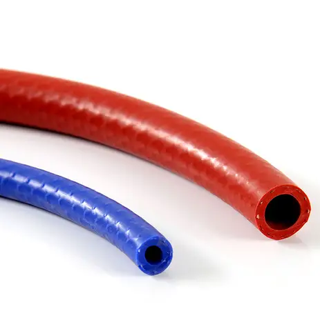 1 Metro ID 6/8/10/12/14/16/19/22/25/32mm Rosso/Blu Gomma di Silicone Vuoto Tubo Morbido Ispessimento Tubo Flessibile Intrecciato