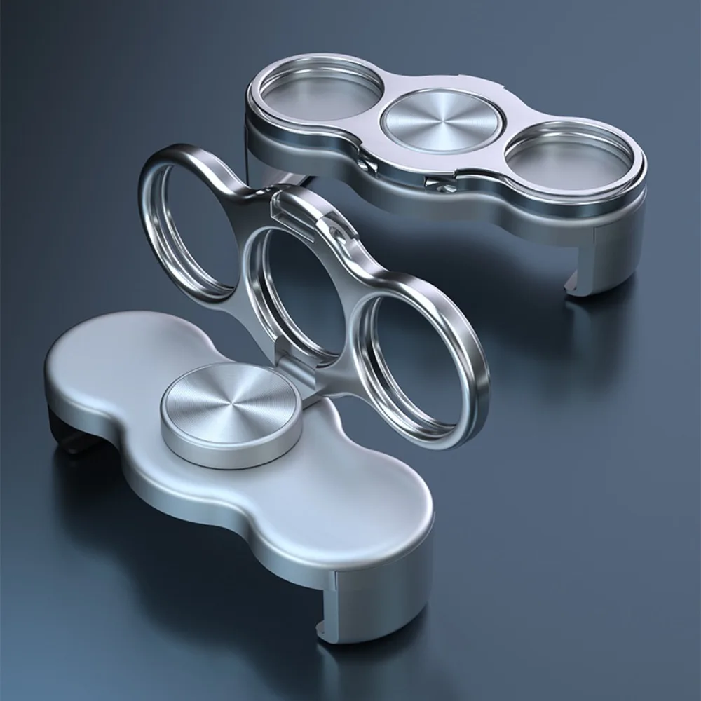 Portable 360° Rotating Phone Clip Stand Universal Stable Phone Kickstand Alloy Foldable Mobile Phone Holder Desktop