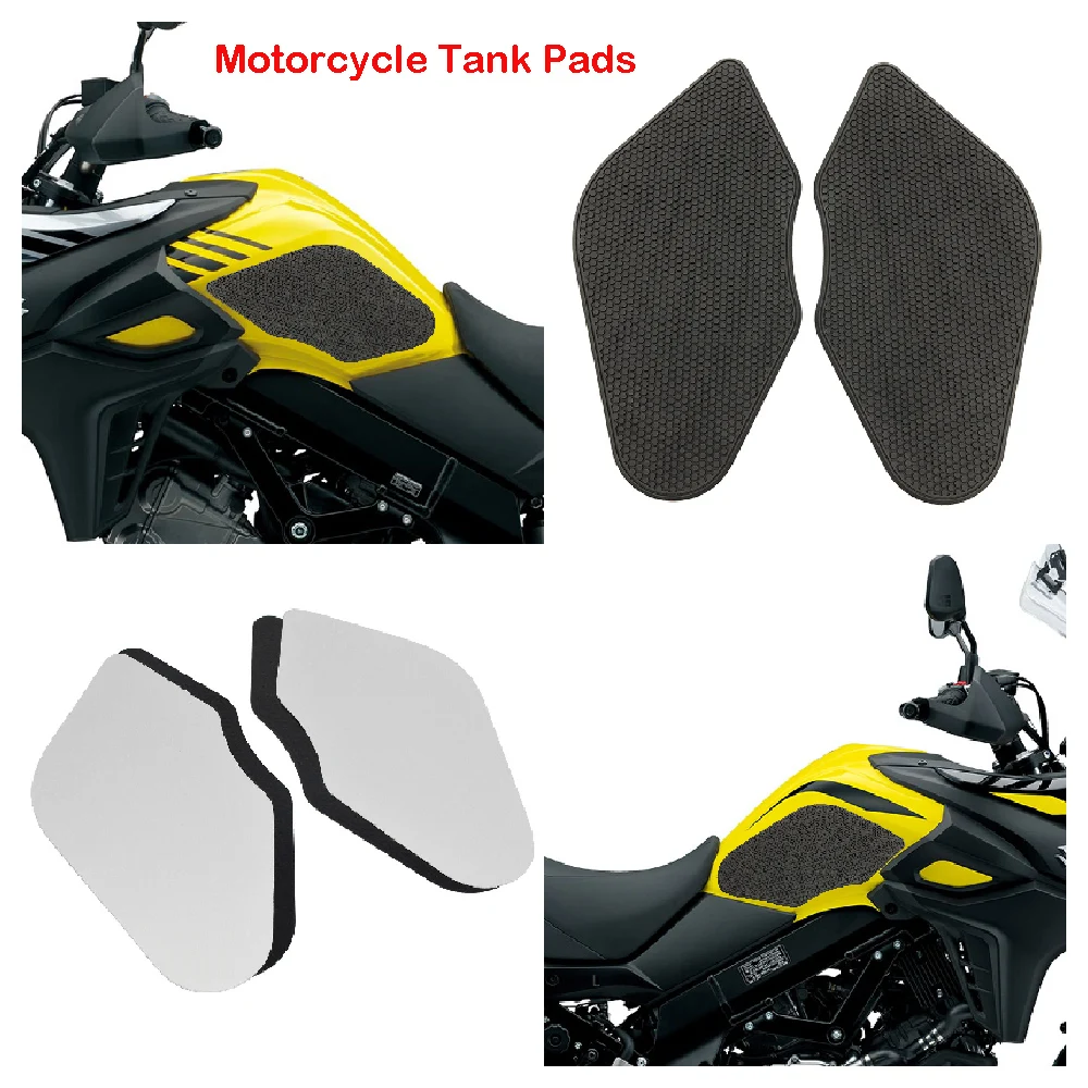 

Fits for Suzuki DL650 V-Strom 650 XT ABS 2020 2021 2022 2023 Motorcycle TankPad Side Fueltank Traction Knee Grips Anti Slip Pads