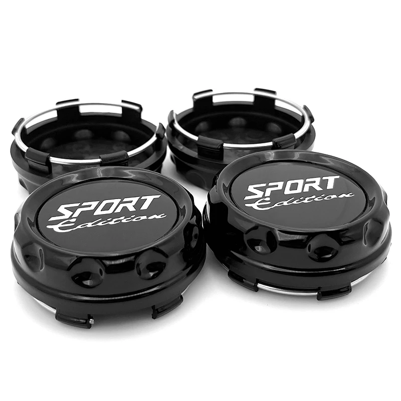 4PCS/lot Quality 60mm Outer 56mm Inner Car Wheel Center Cap Sport Rim Hub Caps Cover