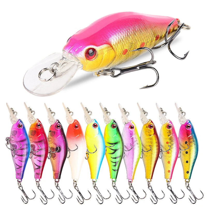 1Pcs Mini Minnow Fishing Lure Floating 7.1cm7g Swing Pesca Crankbait Jerkbait Hard Bait Tackle Artificial Lures Crank Swimbait