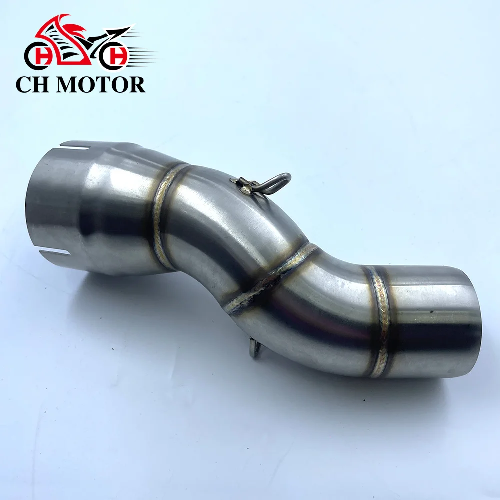 Tube de liaison en acier inoxydable pour moto BMW R1200GS ADV 2013-2019, tuyau d'échappement intermédiaire