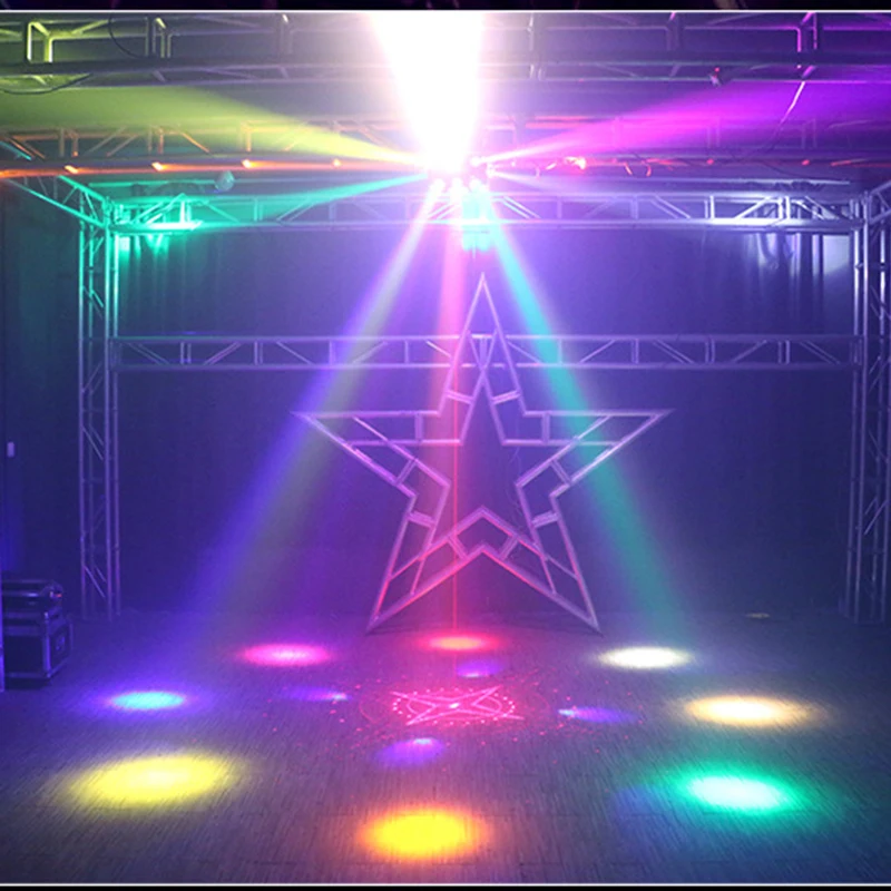 5 In 1 Led Stage Effect Beam Laser Stroboscoop Flitslicht Bijenoog Par Licht Voor Dj Disco Feestverlichting