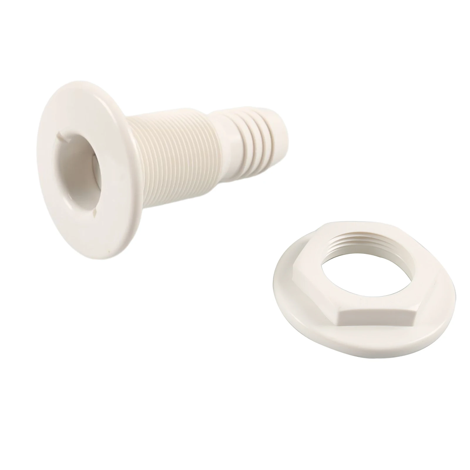 3/4 Inch Hose Bilge Pump Installation Kit Replacement 180cm Length Hose with Thru Hull Drain Plug & Clamps Kit for Boats