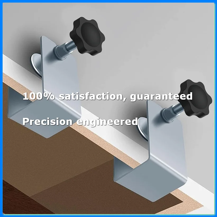 Cabinet Clamps,Installation Clamp Zinc Drawer Fixing Clip,Adjustable Cabinet Hardware Jig for Carpenter Cabinets Frame B-A28R