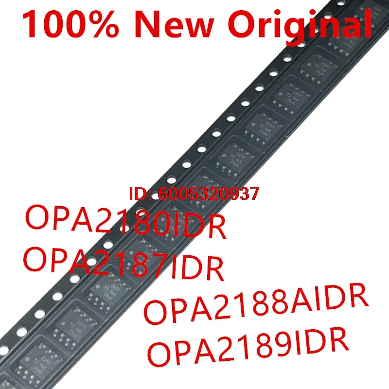 10piece  OPA2180IDR  2180 、OPA2187IDR  OP2187 、OPA2188AIDR  2188 、OPA2189IDR  OP2189  New operational amplifier chip  OPA2180
