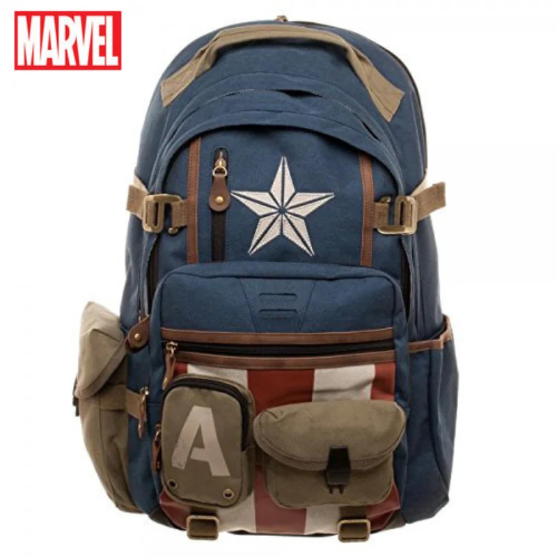 

MINISO Disney Мстители 4 рюкзак капитан рюкзак Marvel периферийный школьный рюкзак