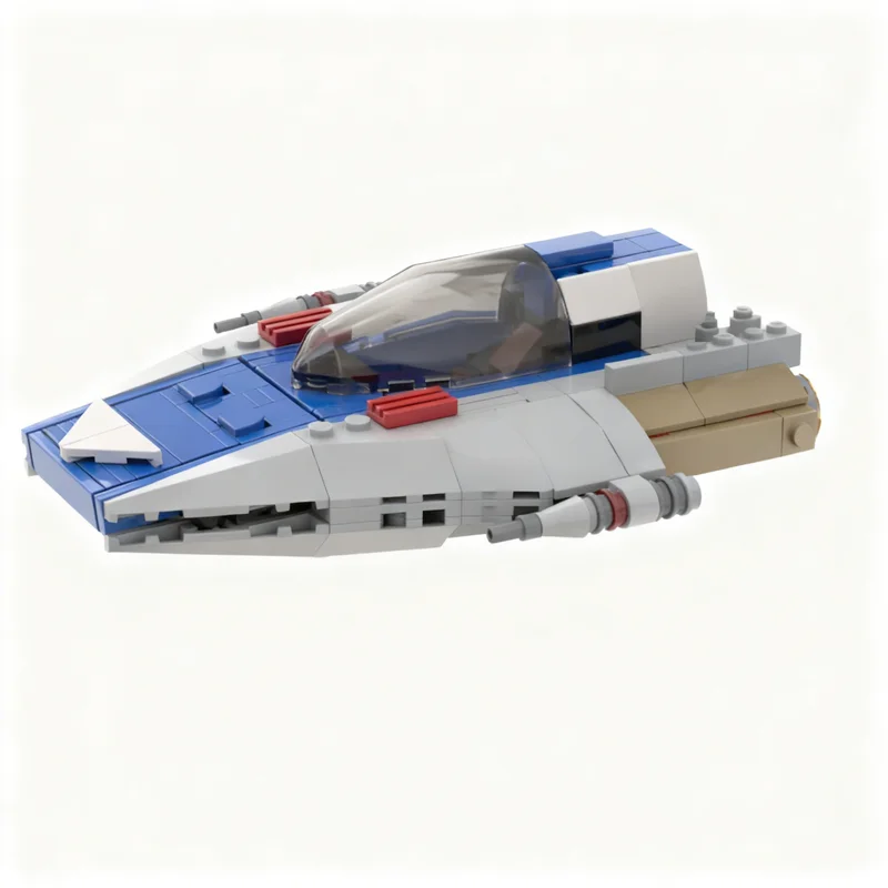 360pcs MOC A Wing Rebel Phoenix Squadron Star Battle Model Building Blocks Architecture Festival Gift Idea Toy Brick