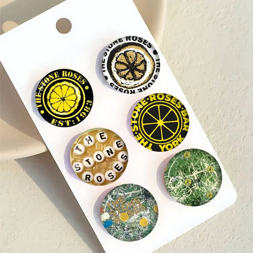 Rock Band S-Stone R-Roses Logo Anime Broschen Niedliche Cartoon-Anstecknadel Jacken-Jeans-Reversnadel Geschenk-Accessoire