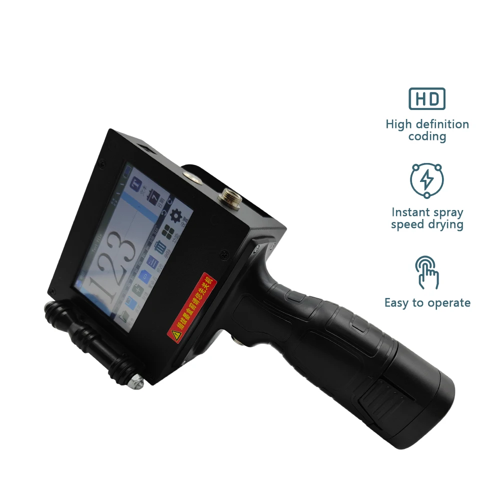 Picture 4: 2D Code Printing Equipment Handheld Inkjet Coding MachineHand Printer Quick Dry Ink Portable Date Code Printer Barcode /