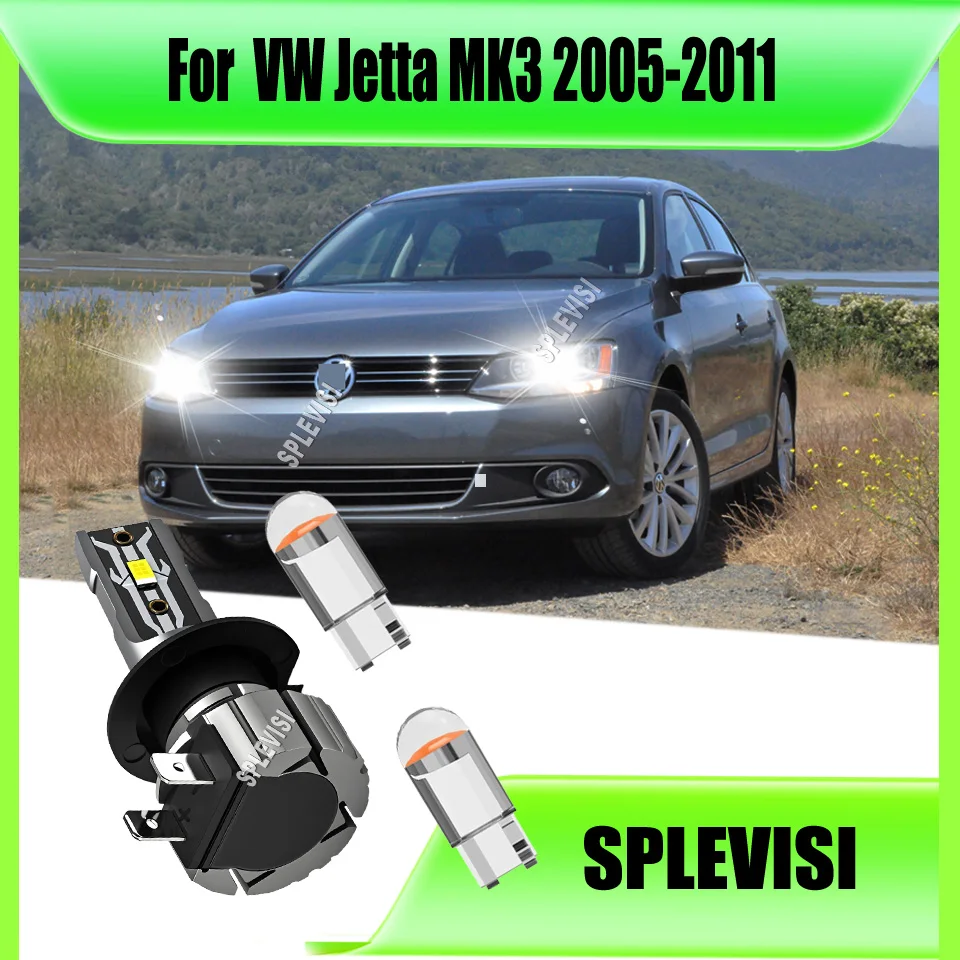 

H7 LED Headlamp 300% Brighter Csp Bulbs LED Lights 7500LM Mini Headlight For VW Jetta MK3 2005 2006 2007 2008 2009 2010 2011