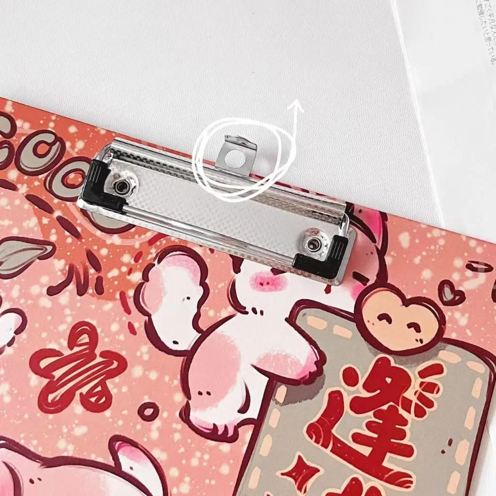Simple A4 Folder Board Thicken Wear-resistant File Storage Clipboard Multifunctional Durable Document Storage Clip Memo Pad