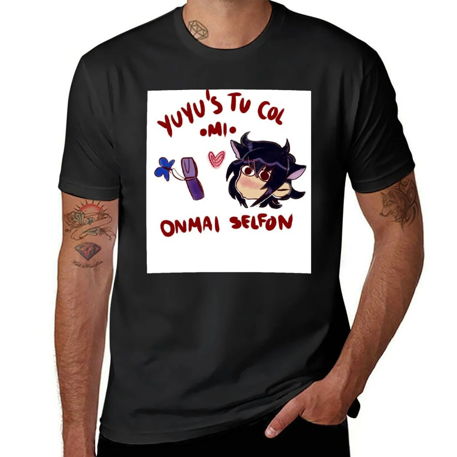 Yuyustu Loveless Ritsuka T-Shirt funnys sports fans customizeds mens graphic t-shirts