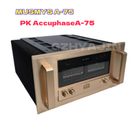MUSMYS A75 Refer Accuphas A75 Pure Class A 120W*2 4ohm HIFI Power Amplifier 12 Field Effect Power Transistors PK AccuphaseA-75
