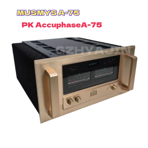 Reference Accuphase A75 pure A-class output 120W * 2 4 Ω stereo output 12 field-effect power transistor power amplifier