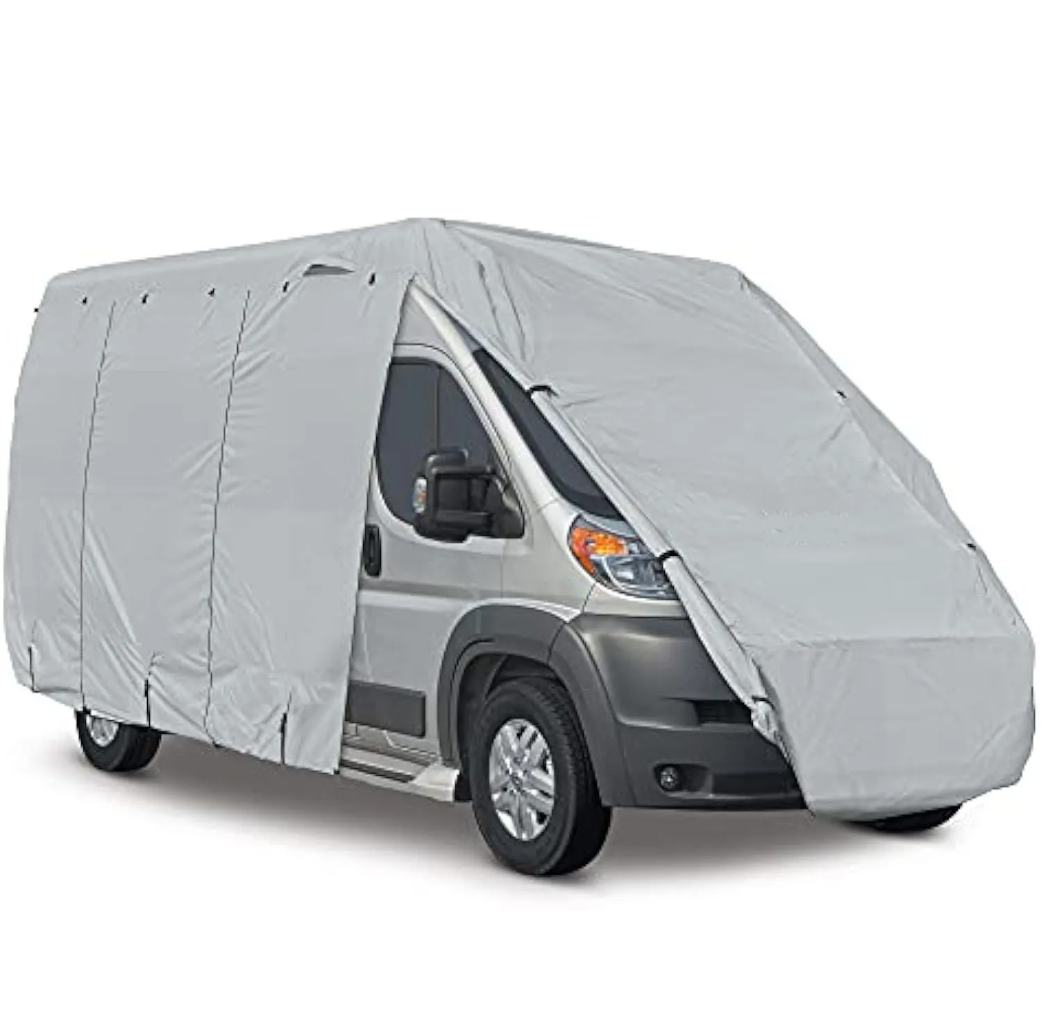 Class B Heavy  Waterproof Polyester RV Cover With UV Protection 4 Mil Thickness For Caravans & Car Trailers