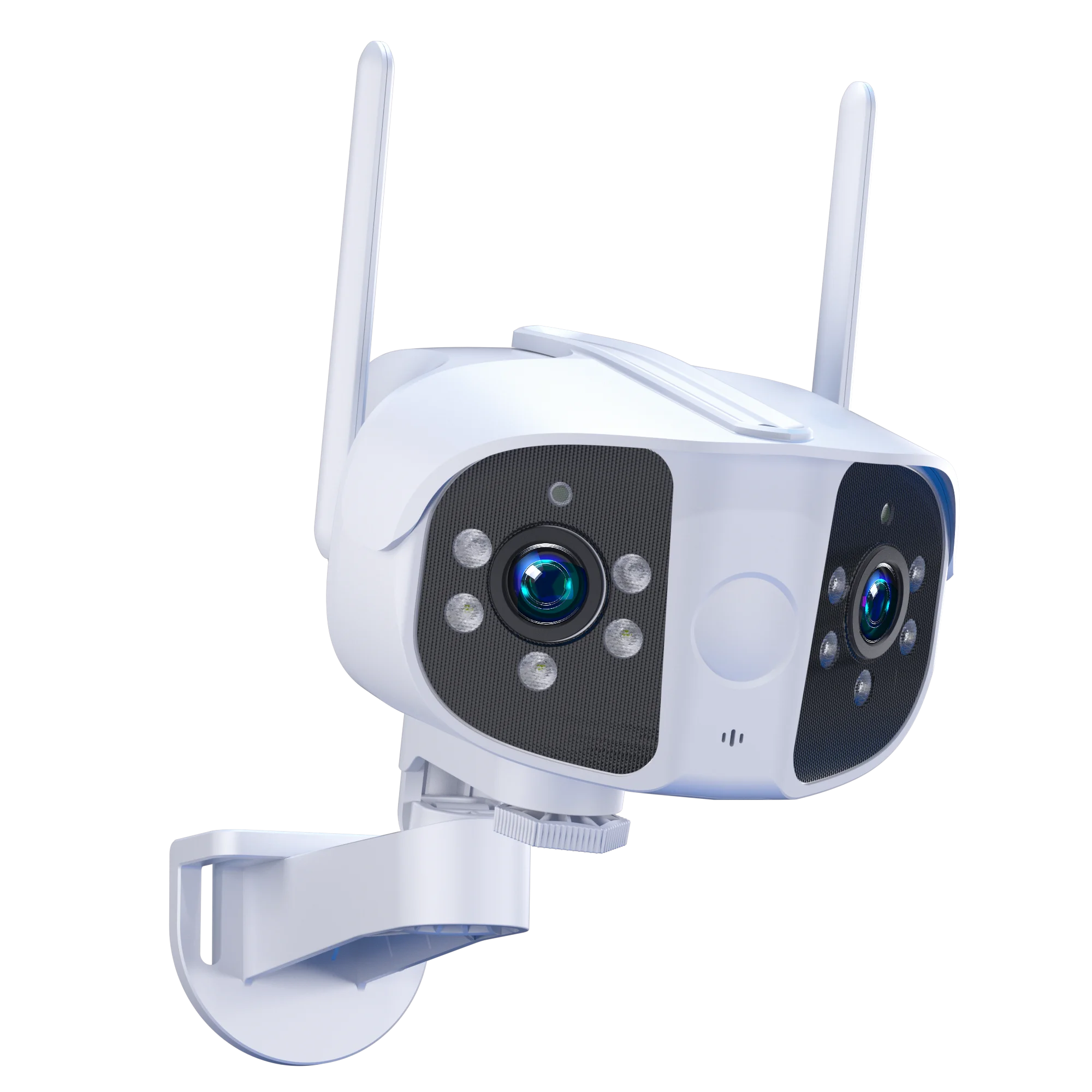 

4MP 1440P CamhiPro/IPC360Home APP Dual Lens IP Dome Camera AI Humanoid Detection Full Color CCTV Intercom Baby Monitor