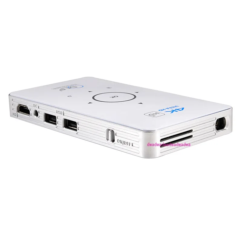 C6 Android projector 1G + 8G intelligent DLP high definition home 3D mini office mobile phone projector