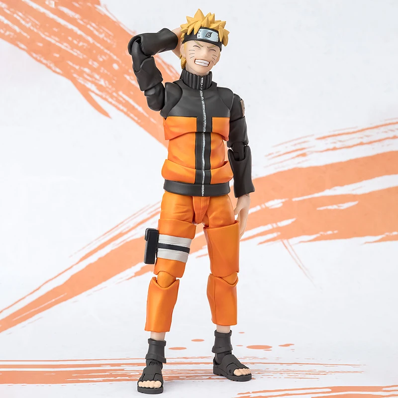 BANDAI S.H.Figuarts NARUTO Anime Figure Uzumaki Naruto Action Figures NARUTOP99 Mobile Suit Toys for Boys Gifts for children